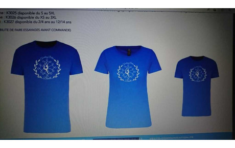 Commande tee shirt et veste club